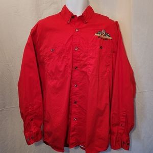 McDonald's Bill Elliott 94 Red Long Sleeve Shirt